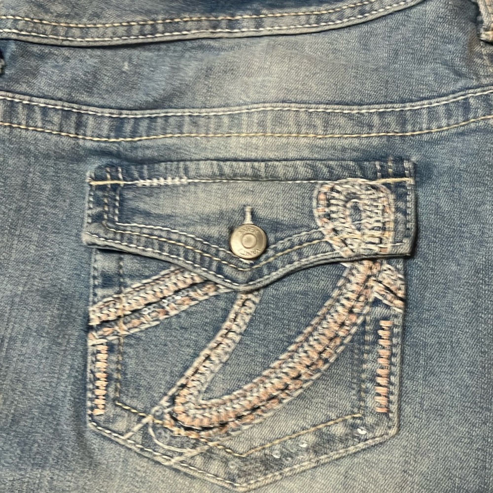 33W/33L Vanity premium collection light wash blue jeans